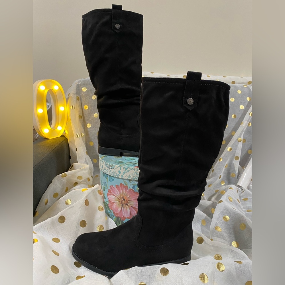 WOMEN'S GC SHOES RANDI SUEDE KNEE
HIGH BOOTS, Size 9 - Picture 5 of 17